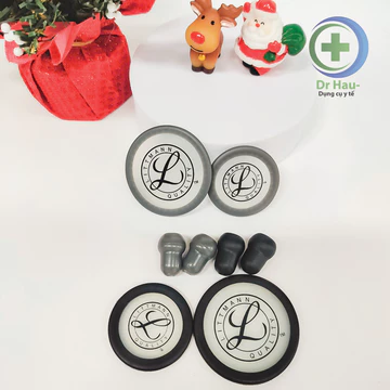 Màng ống nghe Littmann- Hai màu sắc lựa chọn là đen và xám- Gắn phù hợp với nhiều loại ống nghe