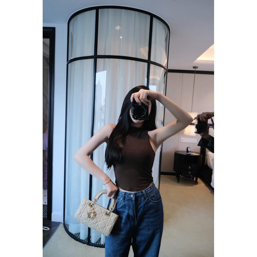 [ TYCLOTHING ] Áo Ba Lỗ Vạt Bầu - Hàng Thiết Kế - 3 Màu - Nữ