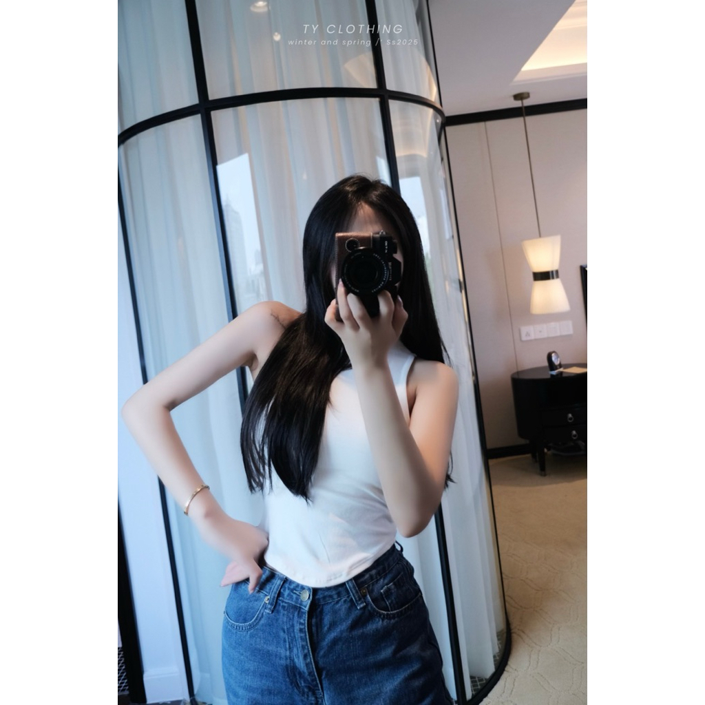 [ TYCLOTHING ] Áo Ba Lỗ Vạt Bầu - Hàng Thiết Kế - 3 Màu - Nữ