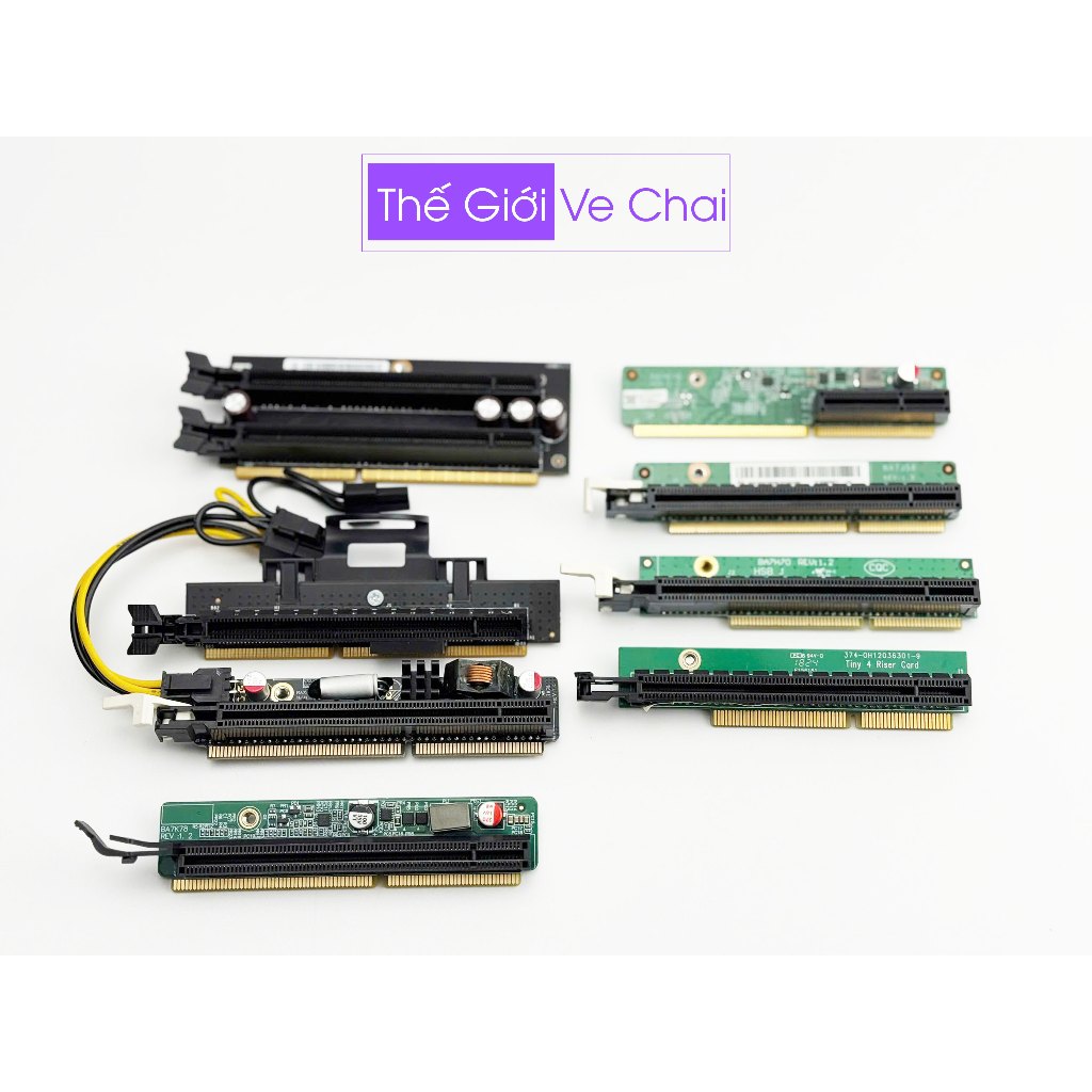Card chuyển đổi Riser PCIe x16 Lenovo M720q M920q M920x P330 P340 P350 ...