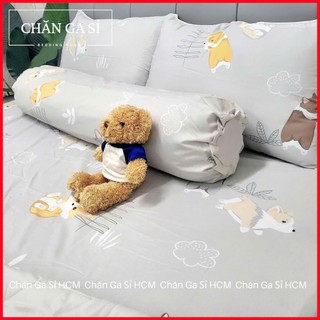 🌱ẢNH THẬT🌱Bộ Ga Gối Lyocell Microfiber Nằm Thoáng Mát, Mềm Mại, Thấm Hút Mồ Hôi Tốt _Chăn Ga Sỉ HCM