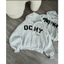 Áo khoác nỉ 2 da L1- Áo form boxy in OCMY - Thiết kế unisex nam nữ đều mặc được
