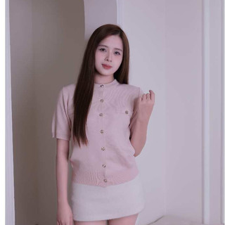 Ao len dệt kim siêu sang chảnh, Áo len cao cấp hồng pastel - Ao len dệt kim siêu sang chảnh HOTHIT 2026
