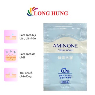 [HB GIFT] Sữa rửa mặt Cure Aminone Clear Wash (3g)