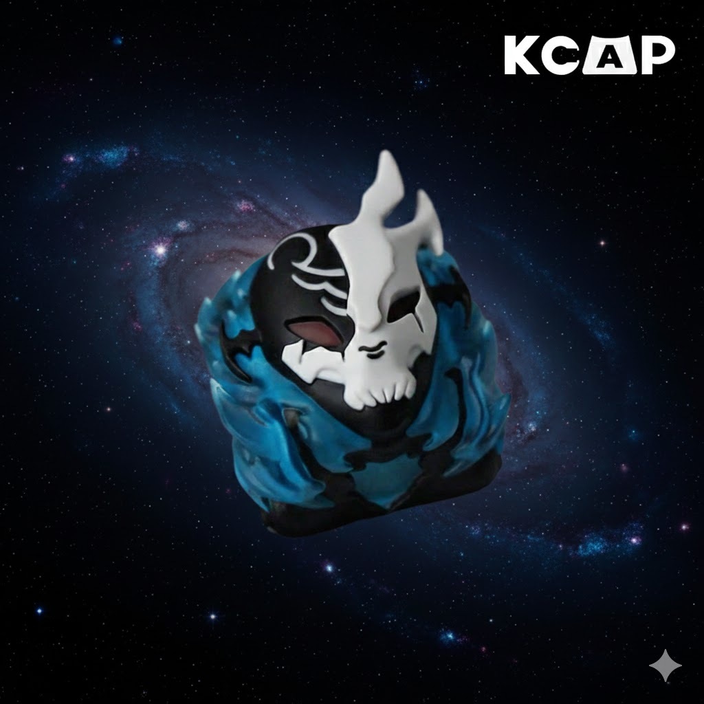 Keycap Artisan Hiệp Sĩ Bóng Tối Resin Thủ Công | KCAP - World of keycaps