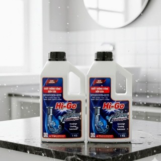 Combo 2 Chai Nước Thông Cống HIGO – Thông Nhanh, Khử Mùi – Tiết Kiệm Gia Đình