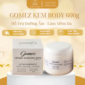 Gomez 600G Kem Body Dưỡng Ẩm & Làm Mềm Da - Nâng Tone Cho Mọi Loại Da Với Chiết Xuất Tự Nhiên Giàu Dưỡng Chất
