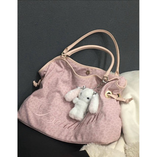 Túi BadBlue Washed Leopard Dimsum Bag