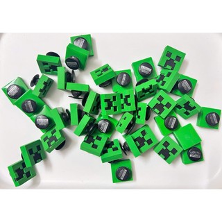 CHARM CHÍNH HÃNG: Charm gắn dép Creeper Vuông Pixel Dễ Thương - Hàng chất dày - cứng- nút gắn xịn