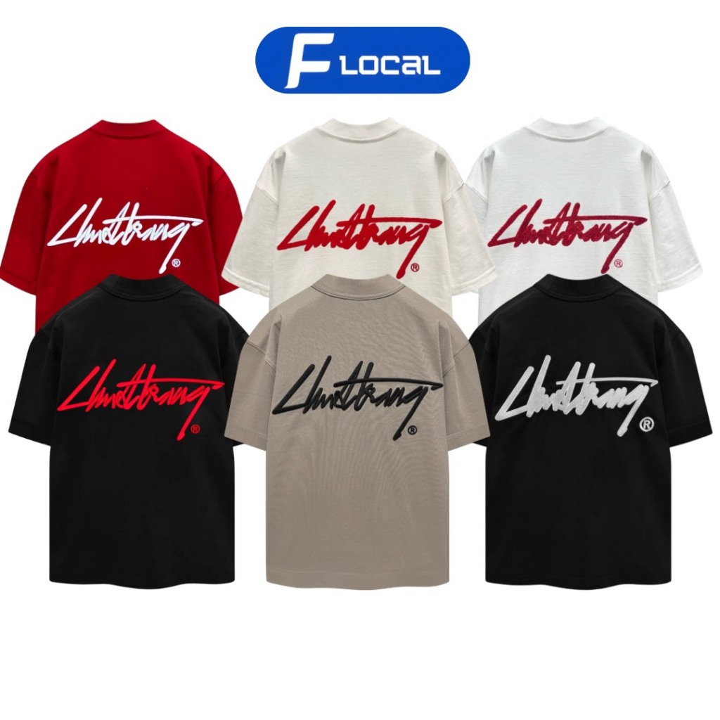 Áo Thun Thêu Nổi Dna F LOCAL Signature Tee Cotton 100% Localbrand Unisex