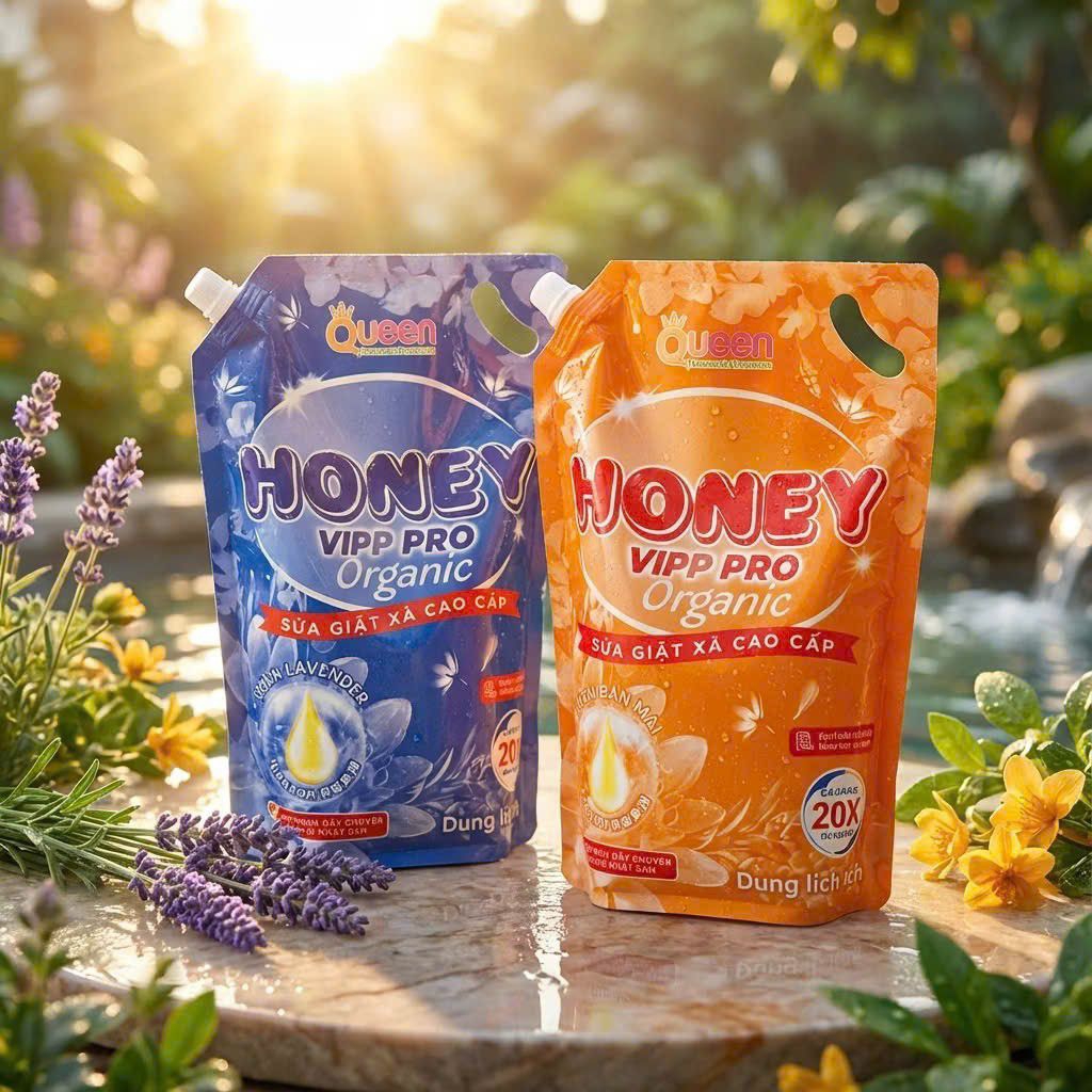 Nước giặt Honey, dung lượng 3,6L siêu rẻ