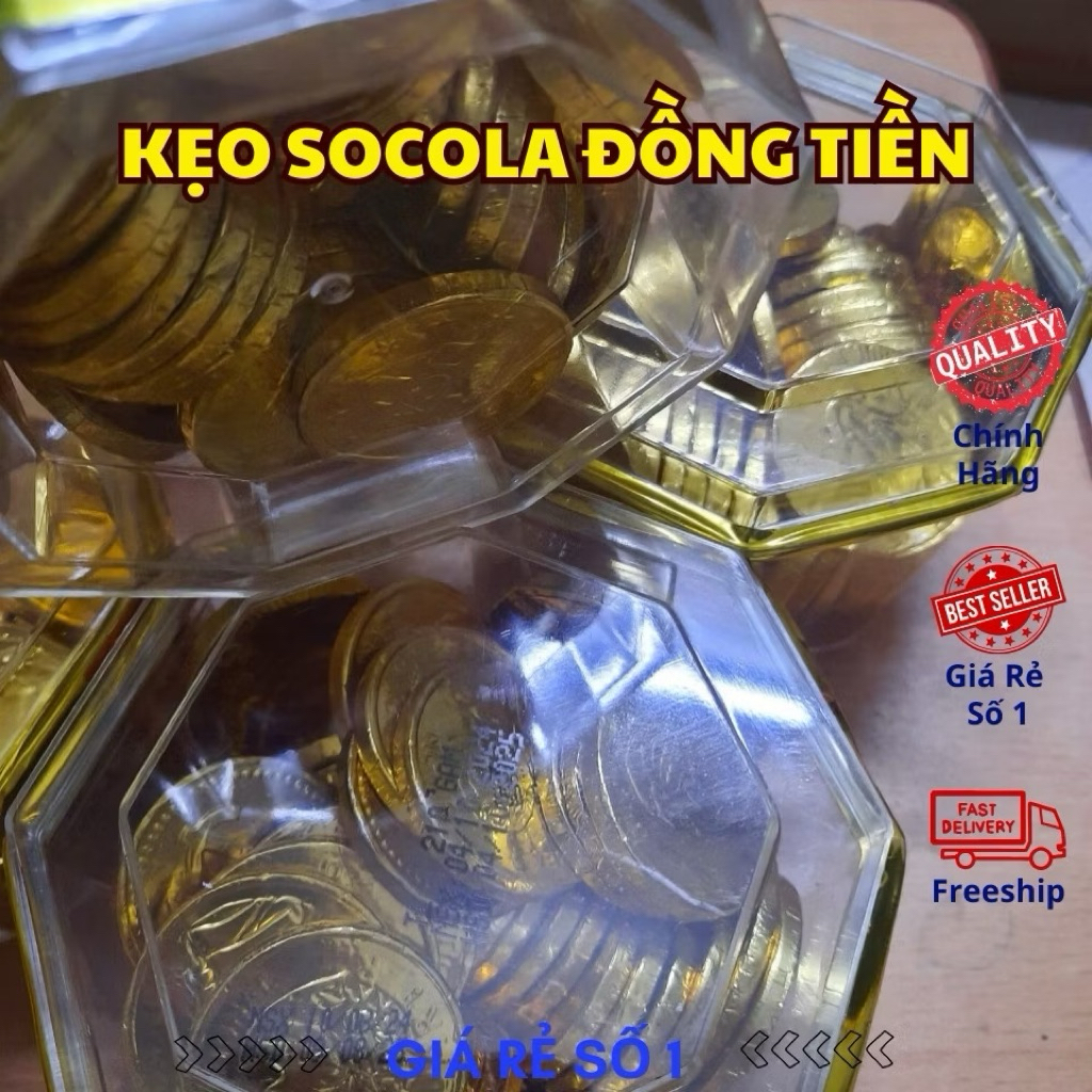 Kẹo Sô Cô La Đồng Tiền Đức Anh ( kẹo socola )