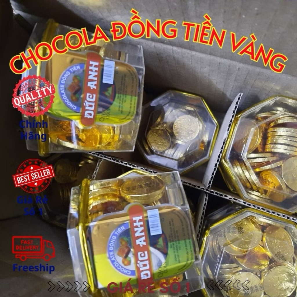 Kẹo Sô Cô La Đồng Tiền Đức Anh ( kẹo socola )