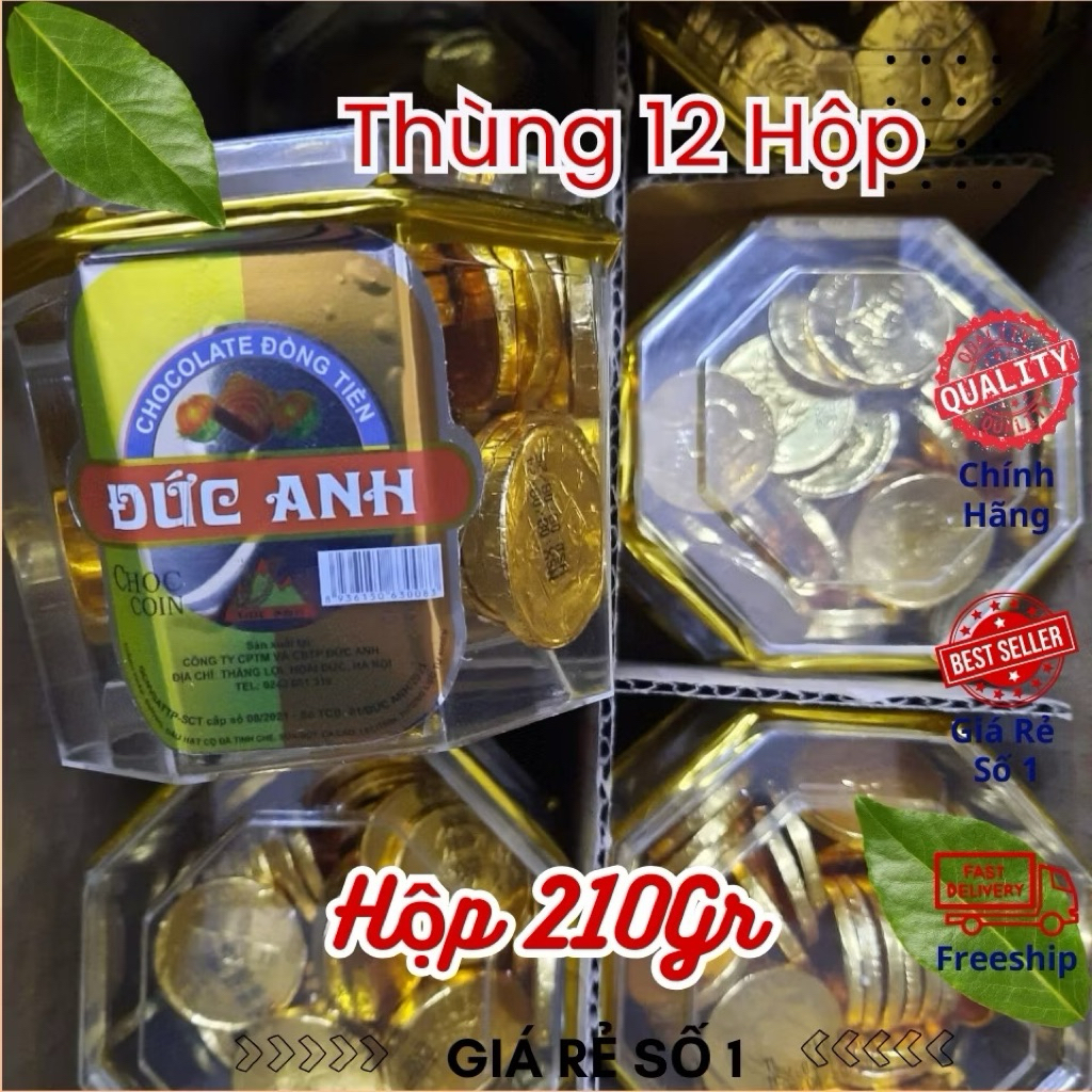 Kẹo Sô Cô La Đồng Tiền Đức Anh ( kẹo socola )