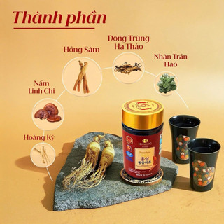 Cao Hồng Sâm Đông Trùng Hạ Thảo 365 Hàn Quốc Daedong Ginseng Hộp 2 Lọ