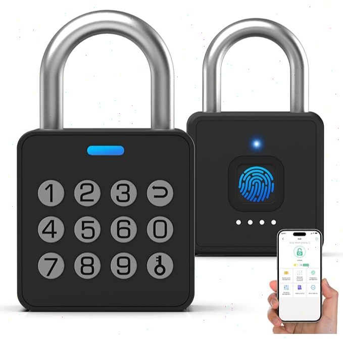 Khóa vân tay thông minh eLinkSmart, Khóa Bluetooth thông minh, Khóa mã số bằng bàn phím