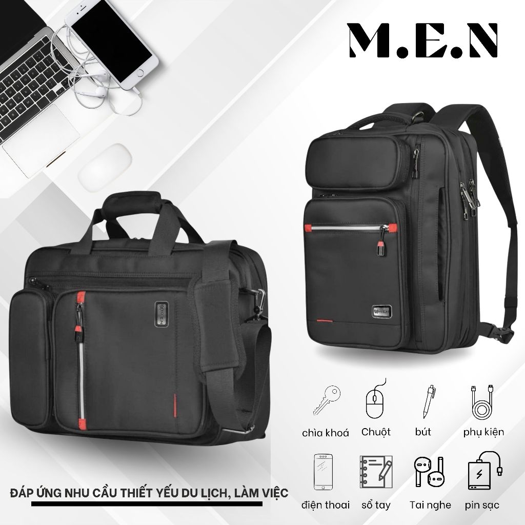 Cặp học sinh đi học chấm góc Reb Coner- FLK Men đa chức năng [CHÍNH HÃNG]