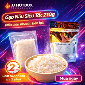 1 Gạo Tự Sôi 210G(Nấu Siêu Tốc Chỉ 2 Phút)