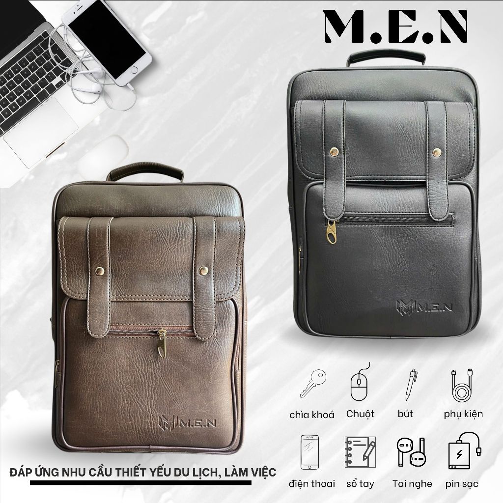 Ba lô da cao cấp Dafical Men chất lượng [BẢO HÀNH 1 NĂM]