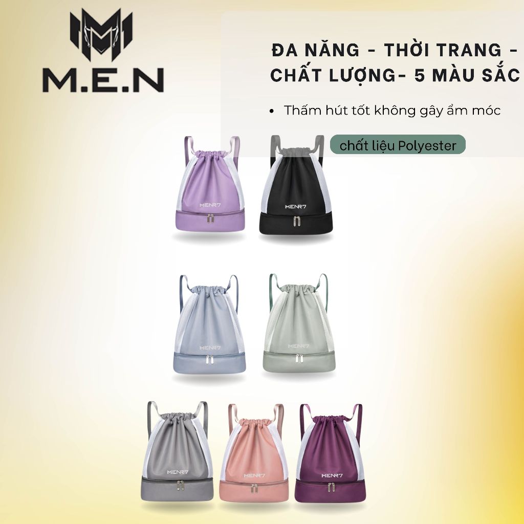 Balo thể thao giây rút có ngăn giày Men B5-Coomikke [CHÍNH HÃNG]