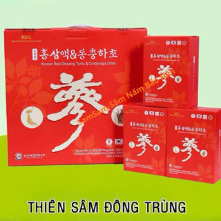 Nước Hồng Sâm ĐÔNG Trùng GEUMSAN KGG CAO CẤP 6 năm tuổi Hàn Quốc