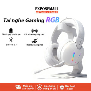 Tai nghe Gaming EXPOSE P91W/P90W 2.4G Bluetooth Gaming over-ear chụp tai, Có sẵn cho PC / Máy tính / Laptop