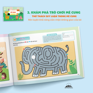 Sách - Nét Bút Đầu Tiên Của Bé - Bộ 4 Cuốn - Nét Bút Đầu Tiên, Mê Cung, Bé Học Chữ Số, Bé Học Tiếng Anh