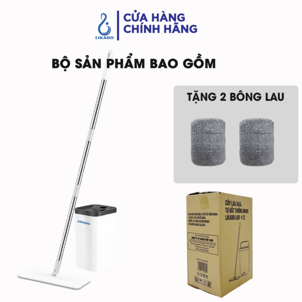 Cây lau nhà tự vắt thông minh Likado LKD – 112