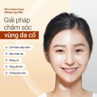 Kem dưỡng cổ Vella Neck Cream Ultimate Age Killer kem dưỡng da cổ Vella Neck chống nhăn 50ml - Kosmi Beauty