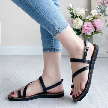 Giày sandal nữ quai ngang xỏ ngón - dép quai hậu 3 quai đi học đi chơi - dép nữ đẹp 2025 mẫu hot