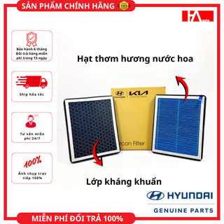 { Hàng Chính Hãng } Lọc gió điều hòa (lọc thơm HEPA) Hyundai Elantra, Avante 16 - 22, Hyundai creta 2022+