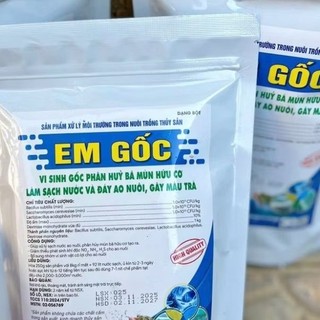 (Combo 5 gói ) Men Vi Sinh EM Gốc Dạng Bột Túi 500gr. Chế Phẩm Sinh Học EM Gốc Làm Ủ Thức Ăn, Phân Hủy Chất Thải .