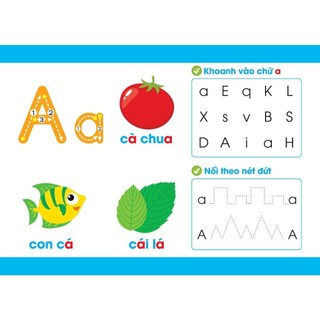 Sách- Bộ Thẻ Flashcard Viết Xóa Thông Minh Bé Học Chữ cái Tặng 2 Bút Viết Kt 21x15cm