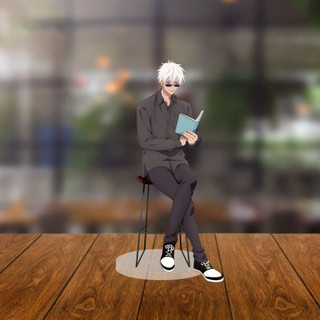 Mô Hình Acrylic Gojo Satoru, Trang Trí Bàn, Quà Tặng Anime