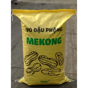 Vỏ Đậu Phộng Mekong (Vỏ Lạc) loại 50dm3 Nguyên liệu Phối Trộn Giá Thể