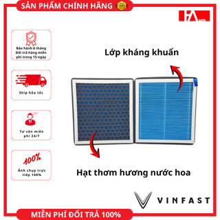 { Hàng Chính Hãng } Lọc gió điều hòa kháng khuẩn (lọc thơm HEPA) Vinfast Vf5, Vfe34, Nerio Green, Herio Green