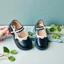 Giày đốc phối ren D21 siêu cute cho bé gái