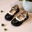 Giày đốc phối ren D21 siêu cute cho bé gái