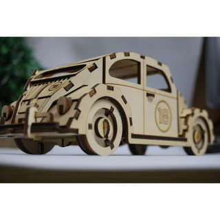 HDLaser mô hình ô tô lắp ghép DIY-Cars HDC002(22x10x12cm)