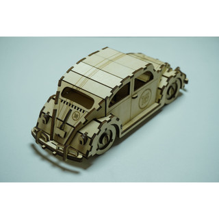 HDLaser mô hình ô tô lắp ghép DIY-Cars HDC002(22x10x12cm)