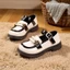 Giày Đốc Lolita Khóa MIU Phong Cách Hàn Quốc Quai Cài Khóa Chống Trượt, Dễ Thương Cho Bé Gái, Size Từ 21-35