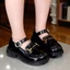 Giày Đốc Lolita Khóa MIU Phong Cách Hàn Quốc Quai Cài Khóa Chống Trượt, Dễ Thương Cho Bé Gái, Size Từ 21-35