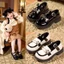 Giày Đốc Lolita Khóa MIU Phong Cách Hàn Quốc Quai Cài Khóa Chống Trượt, Dễ Thương Cho Bé Gái, Size Từ 21-35