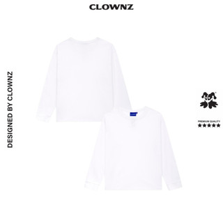Áo dài tay Blank Long Sleeves Henley T-shirt ClownZ cổ cúc form ôm unisex