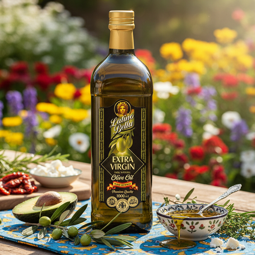Dầu Olive Nguyên Chất Extra Virgin Latino Bella 250ml đến 1L Dùng Nấu Ăn Hoặc Làm Đẹp