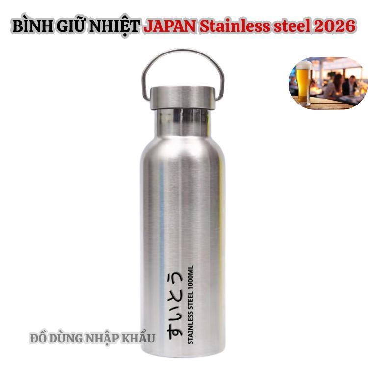 Bình siêu giũ nhiệt hàng nhập bãi chưa qua sử dụng dung tích 1000ml-Mẫu mới nhất 2026