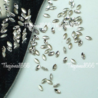 Túi đá mix chân cong hạt gạo trang trí nail
