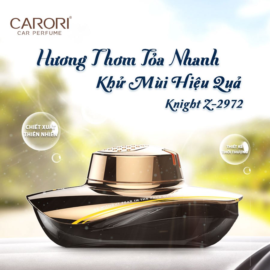 Nước Hoa Khử Mùi Trên Ô Tô CARORI Knight Z-2972 Poison 45ml Phù Hợp Cho Nhiều Dòng Xe Ô Tô Xe Hơi Xe Tải