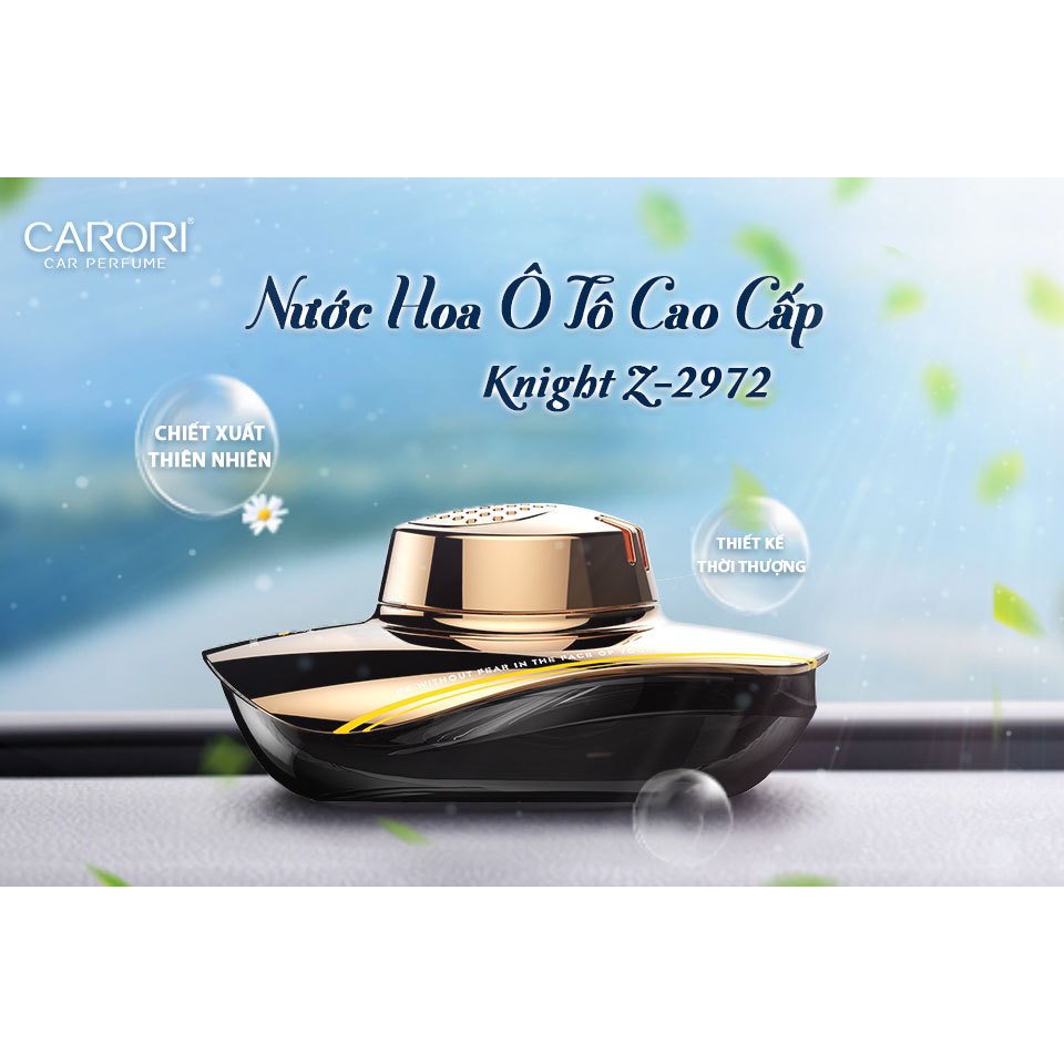 Nước Hoa Khử Mùi Trên Ô Tô CARORI Knight Z-2972 Poison 45ml Phù Hợp Cho Nhiều Dòng Xe Ô Tô Xe Hơi Xe Tải