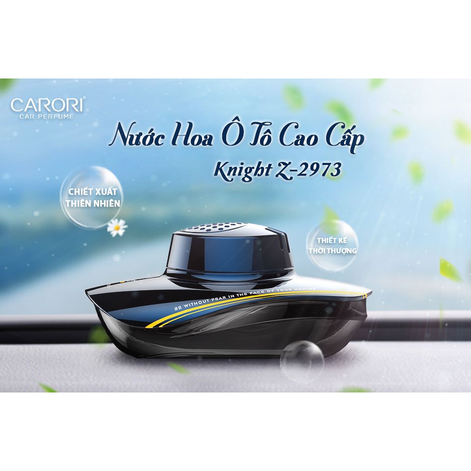 Nước Hoa Khử Mùi Trên Ô Tô CARORI Knight Z-2973 Ocean Breeze 45ml Phù Hợp Cho Nhiều Dòng Xe Ô Tô Xe Hơi Xe Tải